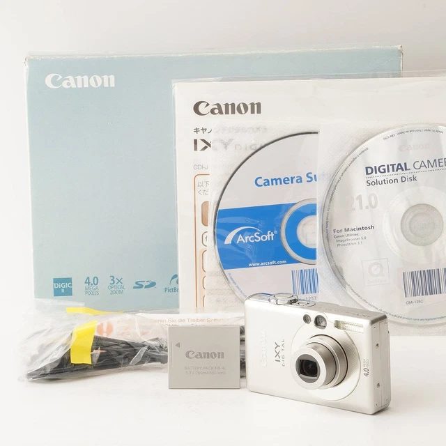 CANON IXY DIGITAL 700 SILVER 216693 $358.71 - PicClick CA