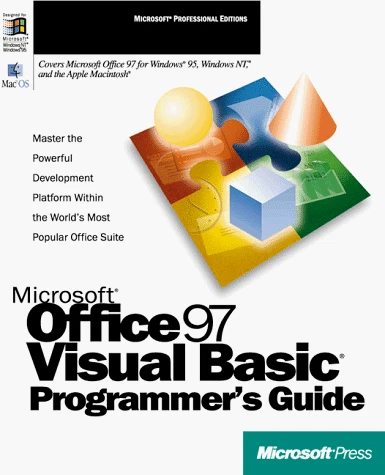 MS OFFICE 97 VISUAL BASIC PROGRAMMER'S GUIDE (MICROSOFT By Microsoft Press Mint
