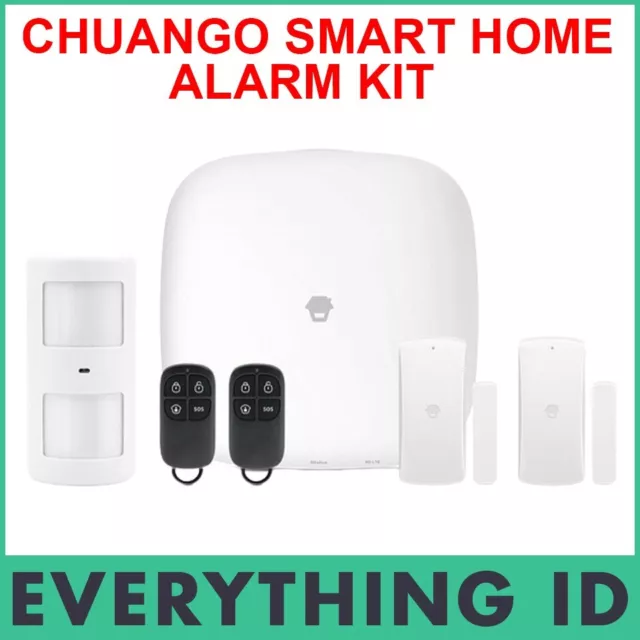 CHUANGO LTE-400 WiFi & 4G WIRELESS DIY SMART HOME OFFICE ALARM SECURITY 2