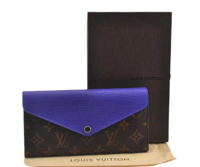 Auth Louis Vuitton Monogram Epi Portefeuille Marie Lou Compact M60494  Women's