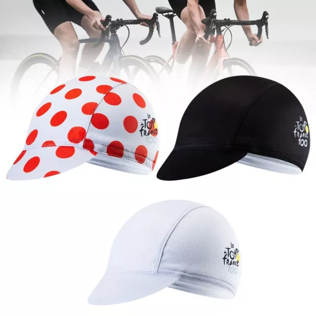 de maille Casquette de vélo Doublure de casque Cyclisme Chapeau Séchage rapide