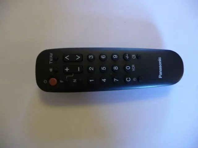 Genuine Original PANASONIC VCR TV REMOTE