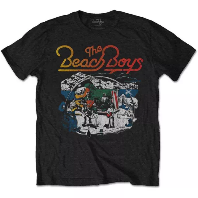 THE BEACH BOYS Live Drawing T-Shirt Black New $21.96 - PicClick