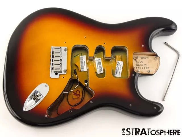 Fender American Ultra Stratocaster Strat BODY + HARDWARE USA Ultraburst