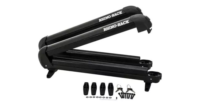 Rhino Rack Ski and Snowboard Carrier - 4 Skis or 2 Snowboards 574 2