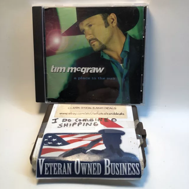 Music Cd / Tim McGraw / A Place In The Sun / Lot A