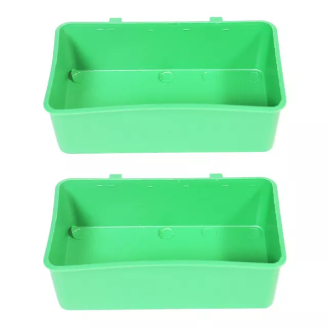 2pcs Haustier Papageien Badewanne Wellensittiche Badewanne Papagei Sitzstangen