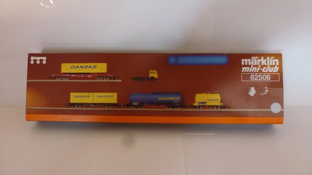 Wagon De Marchandises Märklin Mini-Club Z échelle 0455 – Conteneur Publicitaire