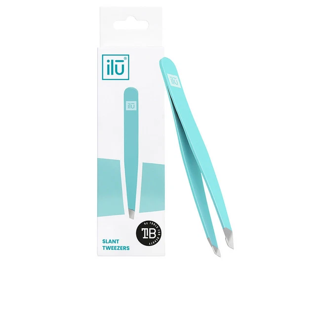 Igiene Ilū unisex Pinzetta SLANT #Turchese 1pz
