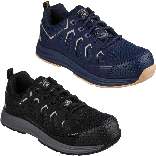 2024 SKECHERS MENS Malad II Composite Toe Safety Trainers Work Shoes Electrical 84.95 PicClick UK