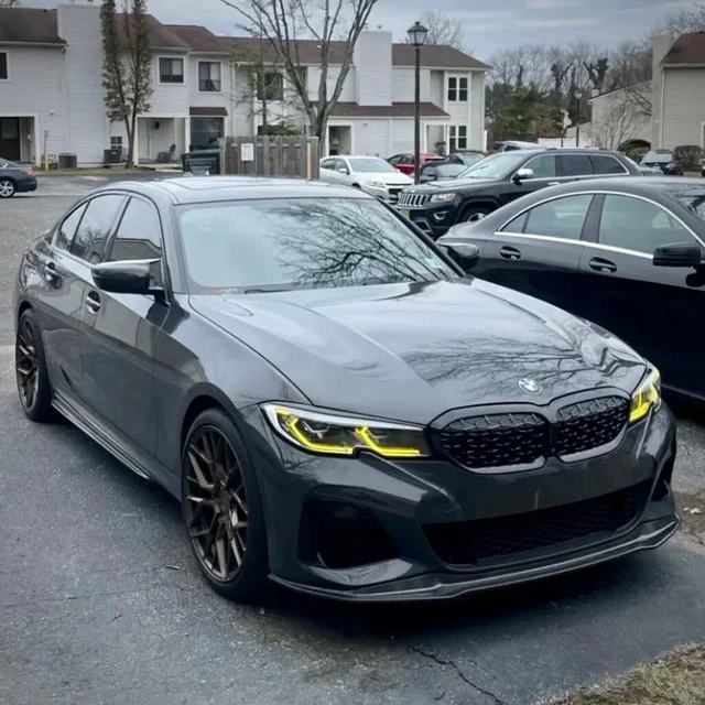 BMW G20 320I 330i M340i LED Headlight Yellow DRL Daytime Running Light