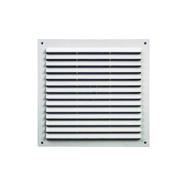Griglia Aerazione Quadra in PVC, misura 23 x 23 cm