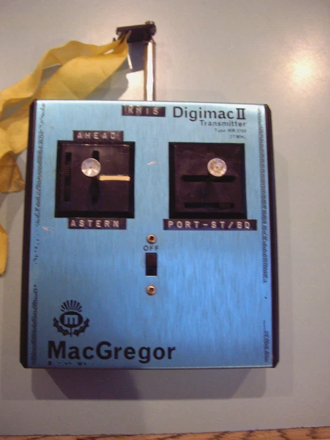 MACGREGOR DIGIMAC II & III Vintage Radio Control Transmitters, cables ...