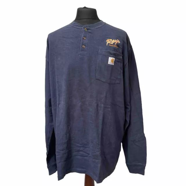 T-shirt a maniche lunghe Carhartt WIP American Original Fit taglia XL extra large (T38)