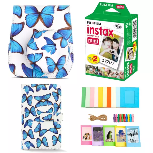 Fujifilm Instax Mini Twin Pack Instant Film + Case, Album and Photo Frames Fujifilm Instax Mini Twin Pack Instant Film + Case, Album and Photo Frames