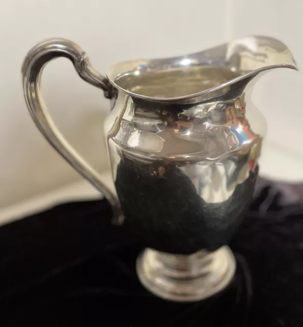 Vintage International .925 Sterling Silver Water Pitcher 4-1/4 Pints