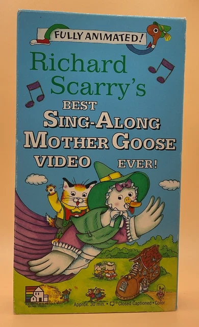 RICHARD SCARRY'S BEST Sing-A-Long Mother Goose Video Ever