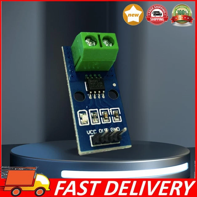 ACS712 DC5V DC Current Sensor Module Detector Voltage Tester Terminal ...