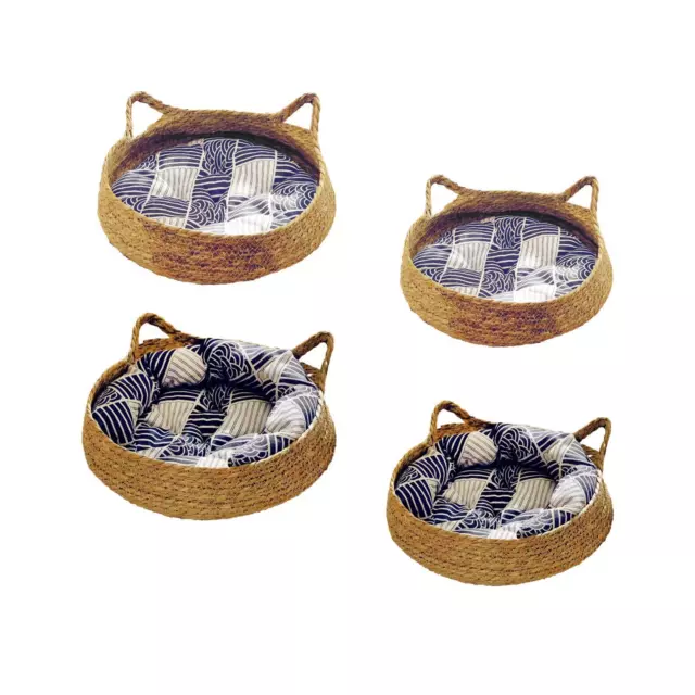 Panier de lit pour chat, planche à gratter pour chat, nid pour chien avec