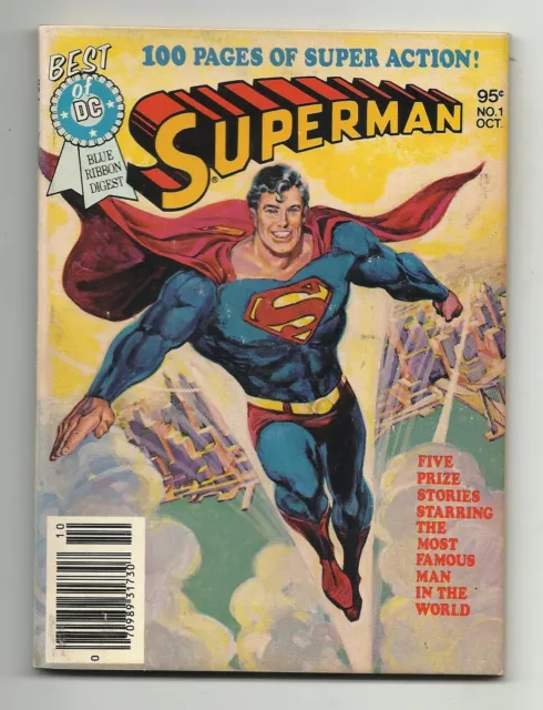 Best of DC Blue Ribbon Digest #1 - Superman 100 pages of super action - FN 6.0