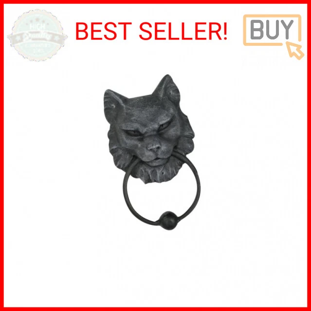 Pacific Giftware Cat Gargoyle Door Knocker