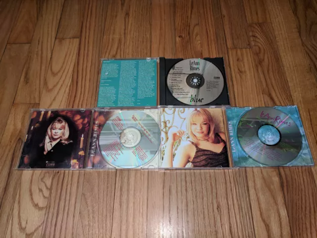 LeAnn Rimes - Sittin' On Top Of The World + You Light Up My Life + Blue (CD Lot) 2