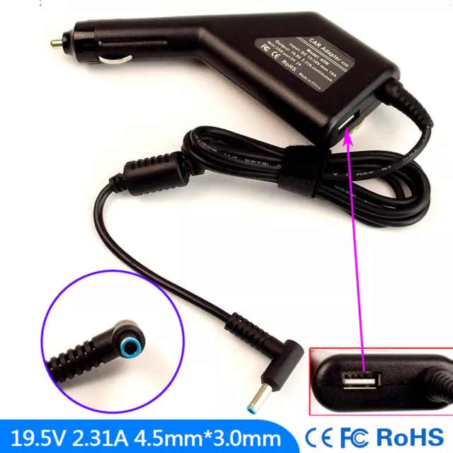 Laptop Auto Ladegerät Adapter für HP SlateBook 14-P 14-P000 14-P010NR