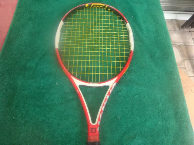 Wilson Pro Staff Ncode Six One 95 sq in 16x18 Tennis Racquet 4 3/8