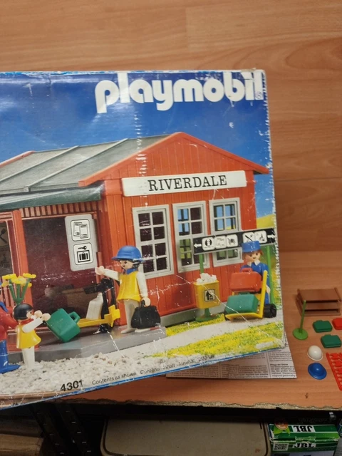 Playmobil 4301 Gare De Riverdale - Boîte Neuve Scellée