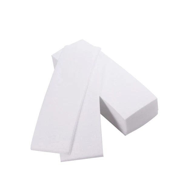 800 piezas papel depilatorio profesional blanco depilatorio para depilación de cera