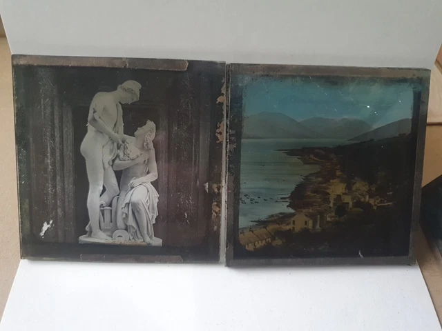 Antique, Glass Lantern Slide, Collection Job Lot of 30 (lot 2) (B24)