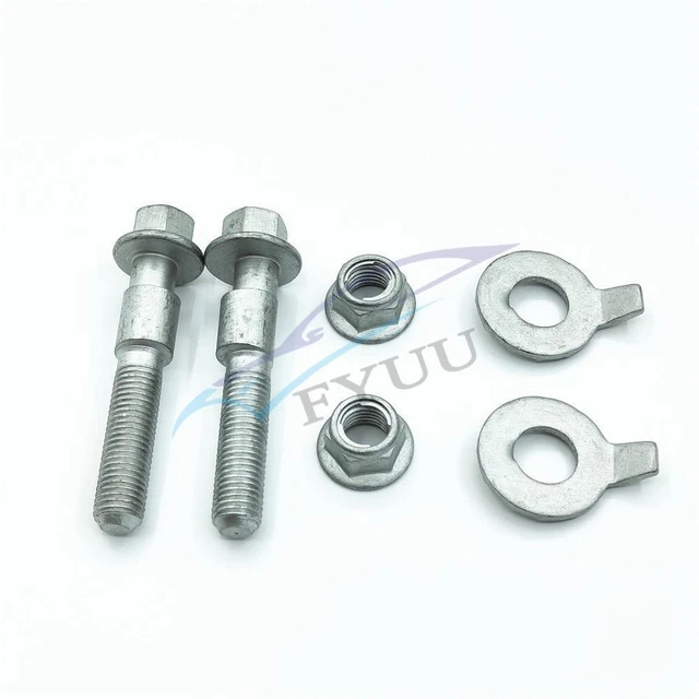 Pair Car Alignment Ajustable Camber Adjusting Eccentric Bolt 14mm ±1.75° Camber