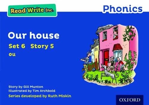 READ WRITE INC. Phonics: Blue Set 6 Storybook 5 Our House by Munton ...