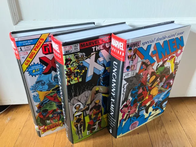 Marvel Uncanny X-Men Omnibus Lot: Vol 1,3,4