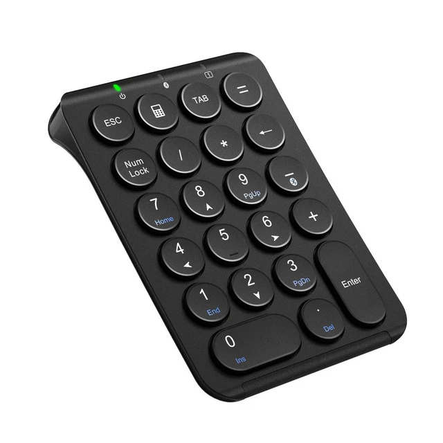 ICLEVER NUMERIC KEYPAD Bluetooth typec Pantograph with Tab Key Durable