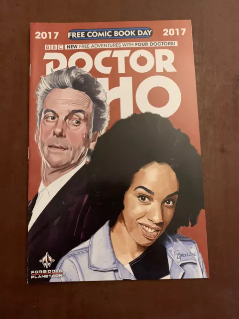 DOCTOR WHO - Free Comic Book Day 2017 - Titan comics - four doctors