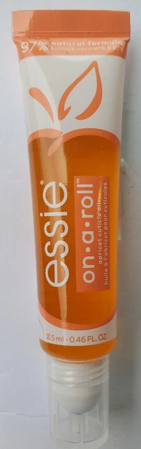Aceite de cutícula de albaricoque Essie on a roll, cuidado de uñas