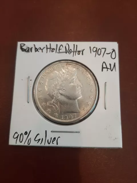 1907-O Barber Half Dollar Very High Grade