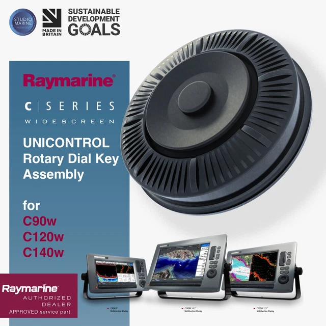 UNICONTROLLER ROTARY DIAL for Raymarine C Wide MFDs: C90w / C120w ...