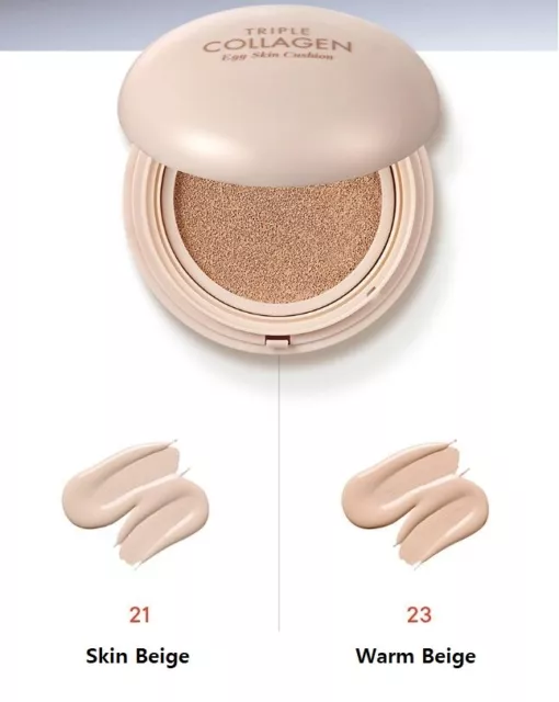 [TONYMOLY] Cojín triple colágeno para piel de huevo FPS50+ PA++ - 15 g Belleza de Corea 3