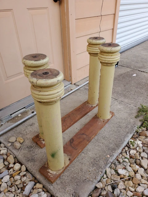 Antique Wooden Columns