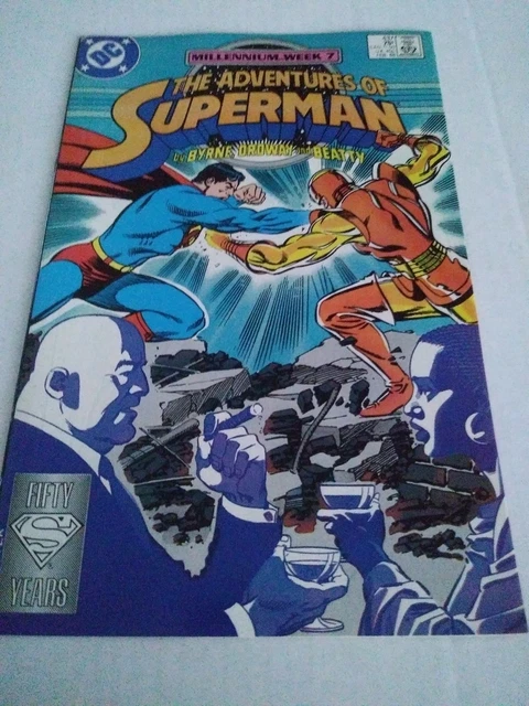The Adventures of Superman #437 February 1988 DC Comics Byrne Ordway Beatty