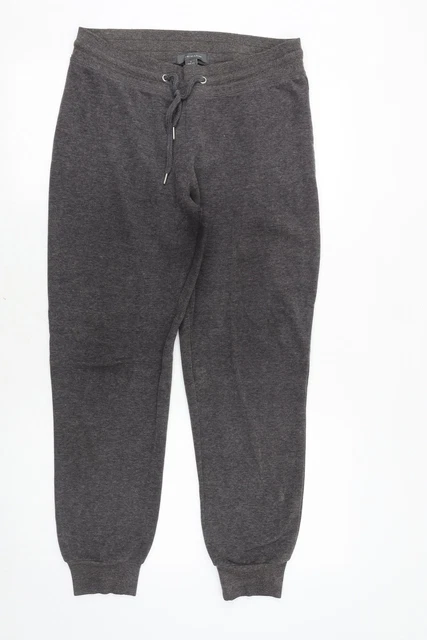 PRIMARK WOMENS GREY Cotton Jogger Trousers Size 10 Regular