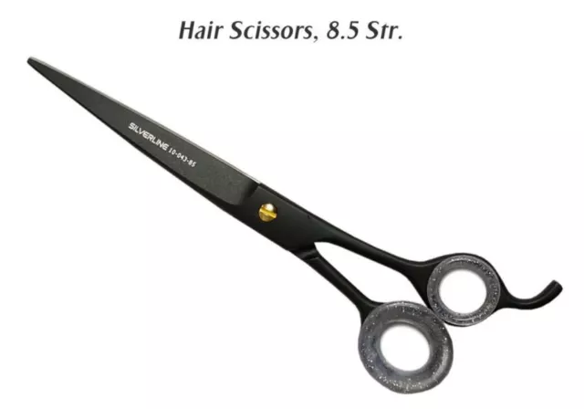 Pet Grooming Barber Hair Dressing Scissors 8.5" Salon Straight Pro Dog & Cat