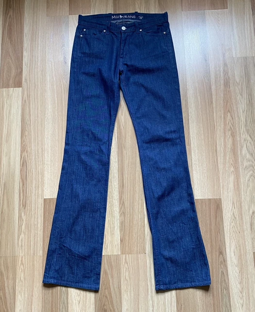 JEANS MIH MADE In Heaven Bootcut The London Jean W29 L 33 5 blu scuro a meta altezza EUR 41 88 PicClick IT