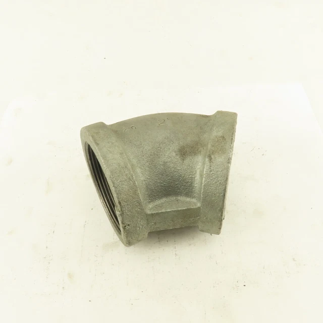 Anvil 2" NPT 45° Elbow Galvanized Iron Pipe Schedule 40