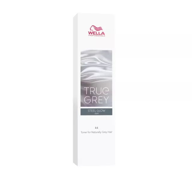 Wella Professionals True Grey Toner Für Graues Haar Steel Glow Medium 60Ml