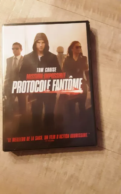 Dvd Mission Impossible Protocole Fantôme Tom Cruise Neuf Sous Blister