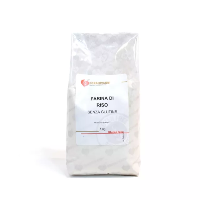 Farina di Riso 1Kg BIO senza glutine