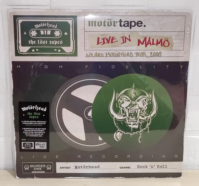 Motorhead – The Lost Tapes Vol 3 – Live In Malmo – Green - Rsd 2022 – 2 Lp
